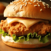 4 Crispy Chicken Burger